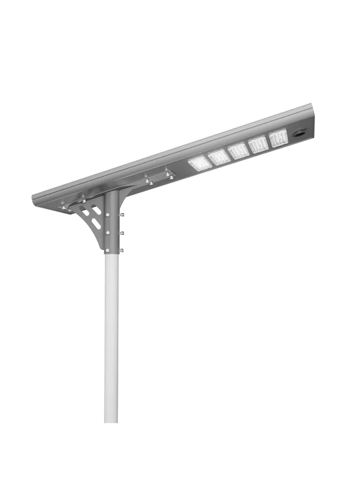 אור רחוב סולארי עם שלט רחוק